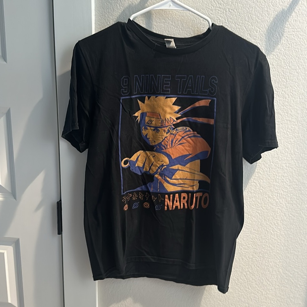 EUC Naruto Ninja Short Sleeve T-Shirt Tee Graphic Tee Size S Small